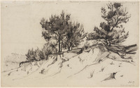 KT 1985 031
<br/>
Zandverstuiving op de Veluwe
<br/>
<em>Graaf, Frederik de (1871-1930)</em>